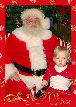 Mallory and Santa